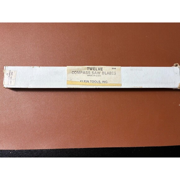 KLEIN TOOLS Other - KLEIN TOOLS 707 Compass Saw Blades - 10" x 10T Made in USA
